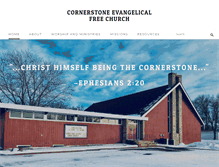Tablet Screenshot of cornerstoneefc.com